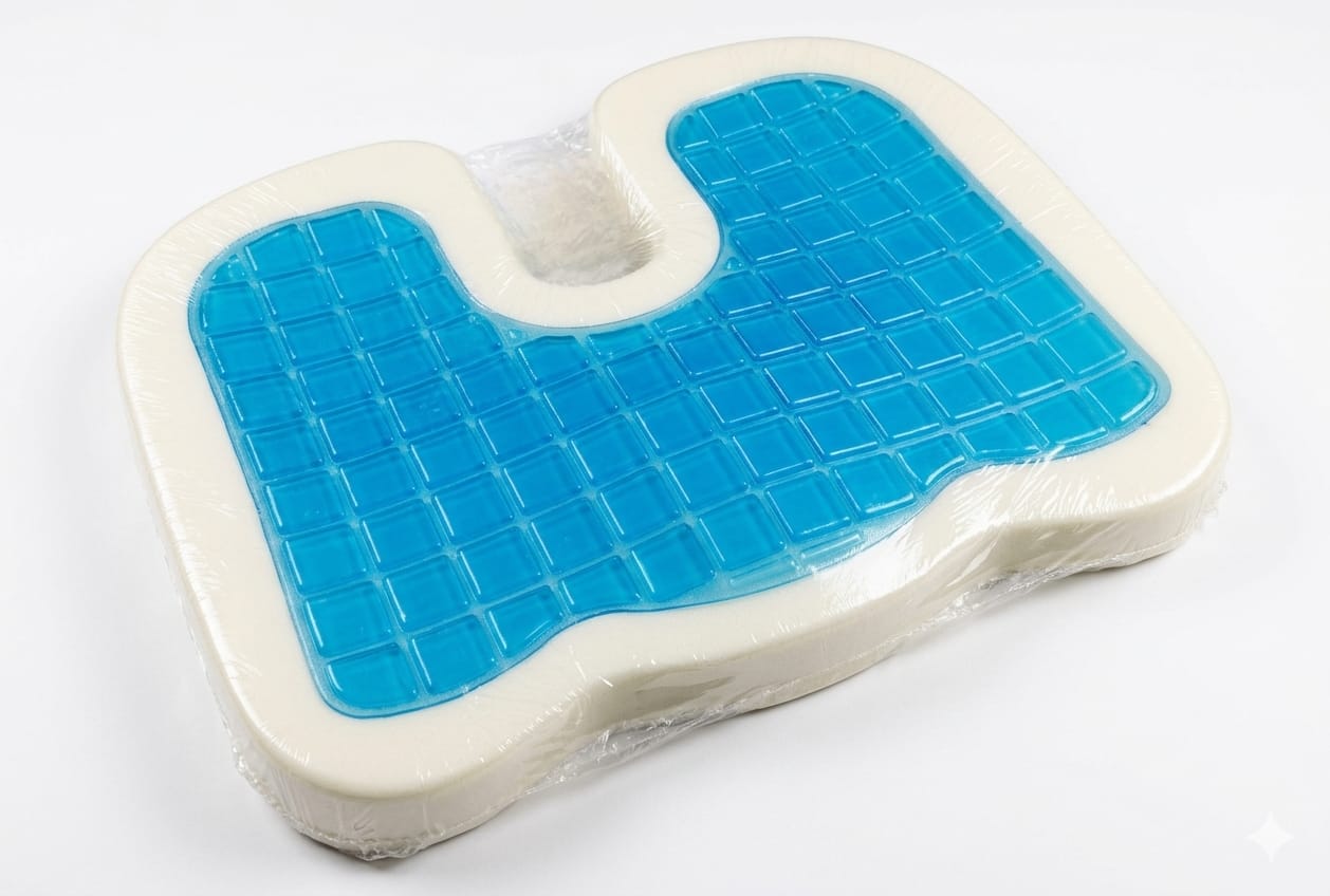 Gel seat cushion