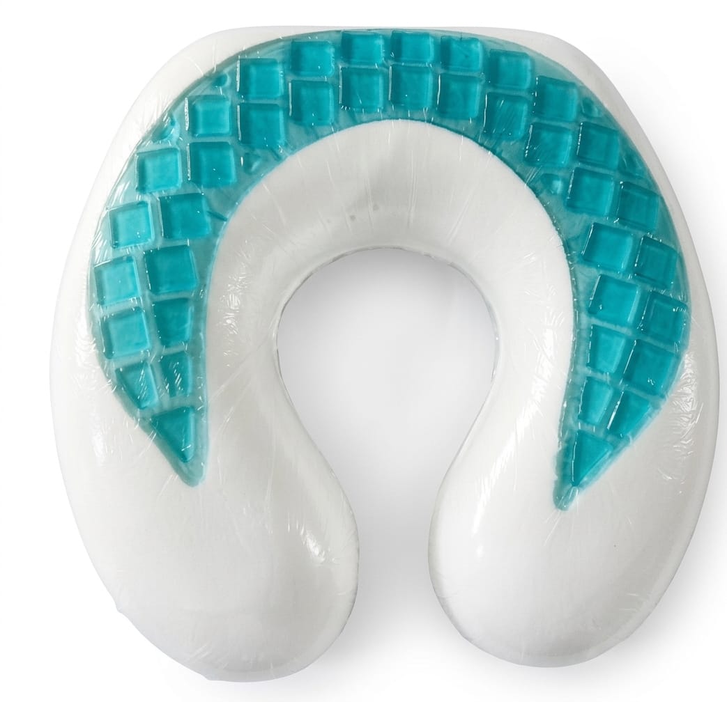 Traveling neck gel pillow